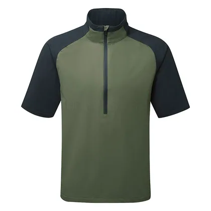 Abacus Bounce 1/2 Zip Waterproof Golf Jacket Forest 6088-517
