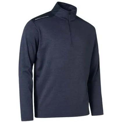 Abacus Sunningdale Half Zip Sweater - Navy
