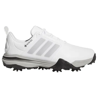 adidas Adipower GORE-TEX Golf Shoes White/Silver Metallic/Black KI5762/KK0668