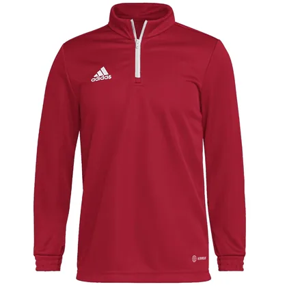 ADIDAS AEROREADY® 1/4 ZIP GOLF JUMPER - RED
