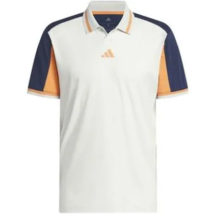 Beyond the Course Vent Twistknit Golf Polo Shirt - Orbit Grey/Navy