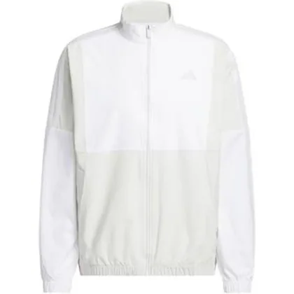 adidas Beyond the Course Windbreaker Golf Jacket - Orbit Grey/White