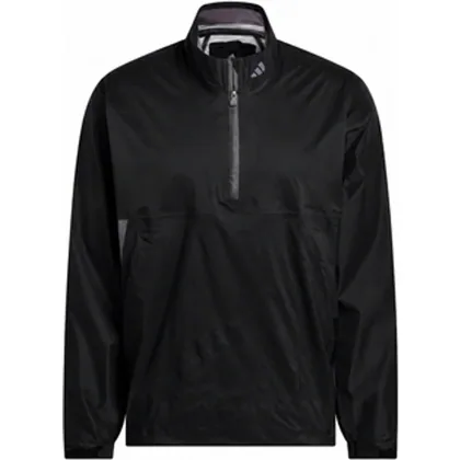 adidas Climaproof Half Zip Waterproof Jacket - Black