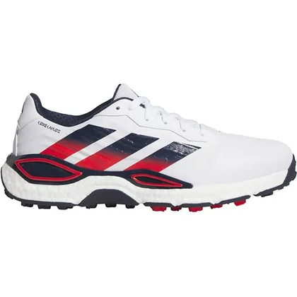 adidas Codechaos 27 Golf Shoes White/Collegiate Navy/Lucid Red KK0658