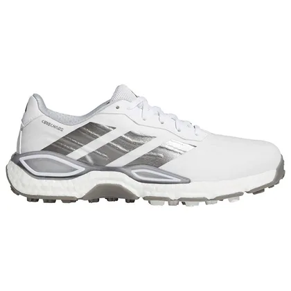 adidas Codechaos 27 Golf Shoes White/Iron Metallic/Silver Metallic KI1388