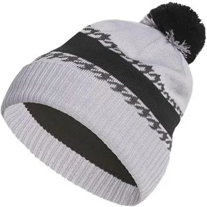 adidas Cold.Rdy Pom Golf Beanie Hat - Grey