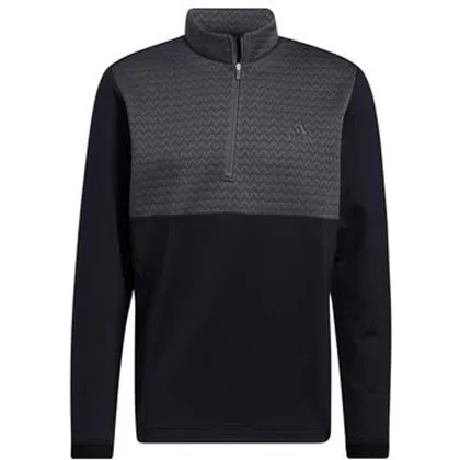 adidas Cold Ready 1/4 Zip Golf Sweater - Black