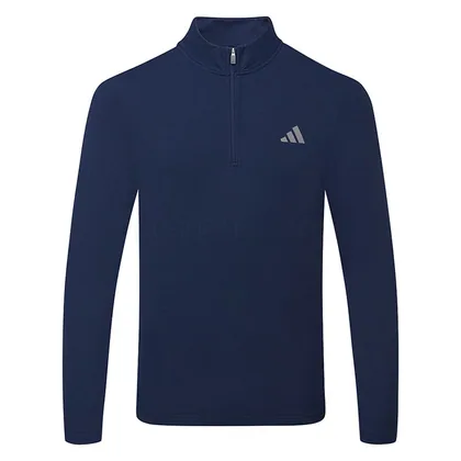 adidas Core Texture 1/4 Zip Golf Sweater Collegiate Navy KG7284