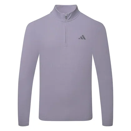 adidas Core Texture 1/4 Zip Golf Sweater Slate KG7285