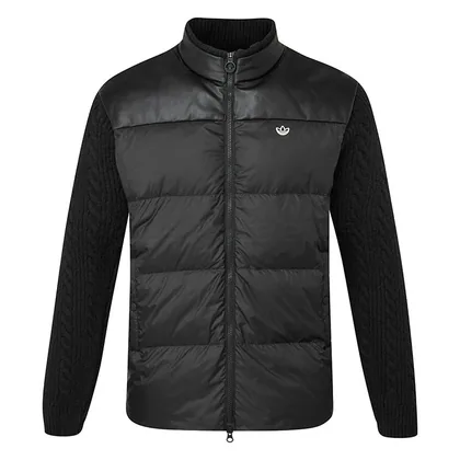 adidas Golf Originals Padded Golf Wind Jacket Black KR5429