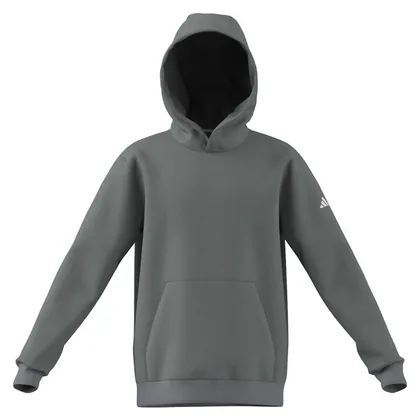 adidas Junior Climawarm Golf Hoodie Grey Three Melange KG3272