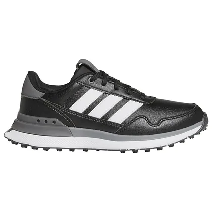adidas Junior S2G SL Golf Shoes Black/White/Grey Four JR1895