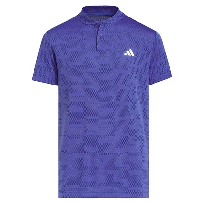 adidas Junior Sports Golf Polo Shirt Dual Indigo KG7023