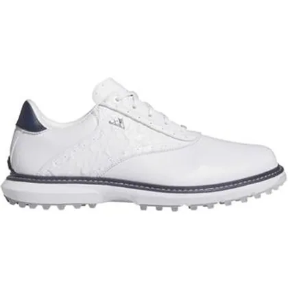 adidas MC70 Spikeless Golf Shoes - White/Collegiate Navy/Halo Silver