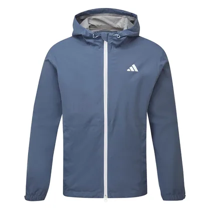 adidas RAIN.RDY Hooded Waterproof Golf Jacket Preloved Ink JN8852