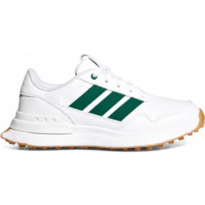 adidas S2G Junior Golf Shoes - White/Green/Gum