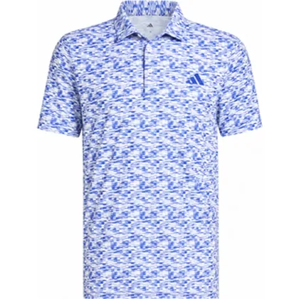 adidas Ultimate Featherweight Golf Polo Shirt - Dual Indigo