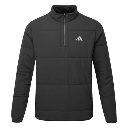 adidas Ultimate365 Arctic 1/2 Zip Golf Wind Top Black JL7878