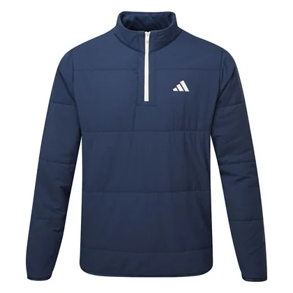 adidas Ultimate365 Arctic 1/2 Zip Golf Wind Top Collegiate Navy JL7879