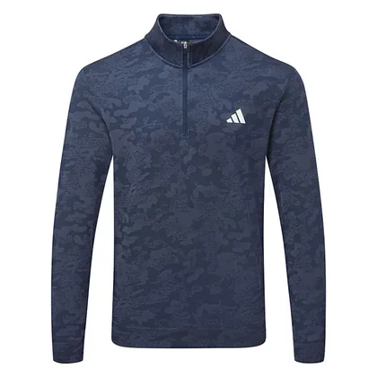 adidas Ultimate365 Durable Water Repellant 1/4 Zip Golf Sweater Collegiate Navy/Shadow Navy KW1747