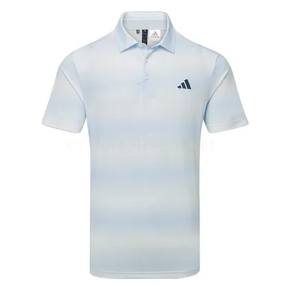 adidas Ultimate365 Mesh LC Golf Polo Shirt Crystal Sky KU1186