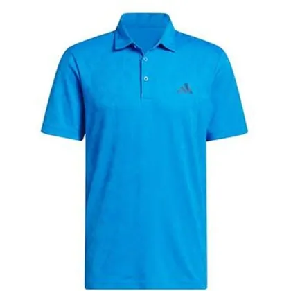 Ultimate365 Textured Jacquard Golf Polo Shirt - Lucid Ray Blue