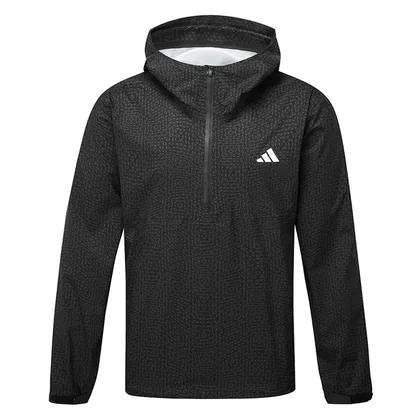adidas Ultimate365 Tour Climaproof+ Waterproof Anorak Golf Jacket Black KS2136