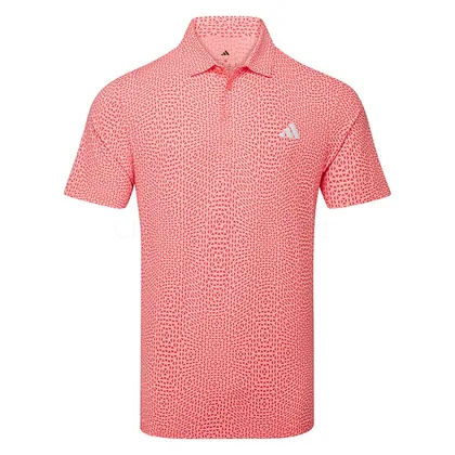 adidas Ultimate365 Tour Cool Feeling Deco Golf Polo Shirt Frozen Turbo/Pure Turbo KG4643