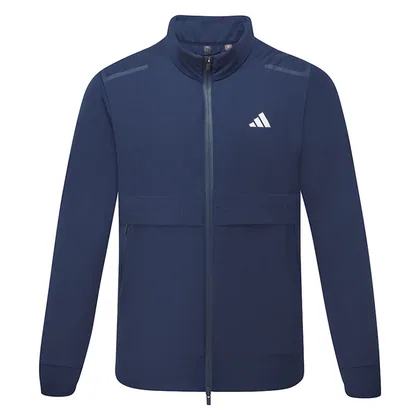 adidas Ultimate365 Tour Frostguard Full Zip Golf Wind Jacket Collegiate Navy KR0839
