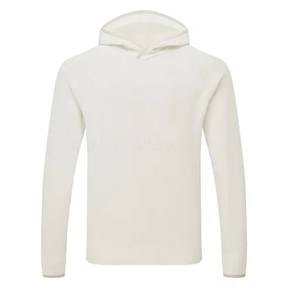 adidas Ultimate365 Tour Twistknit Golf Hoodie Chalk White KW1733