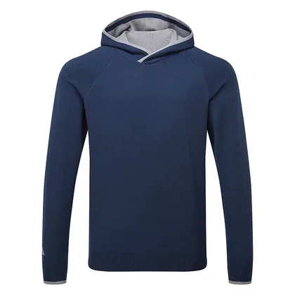 adidas Ultimate365 Tour Twistknit Golf Hoodie Collegiate Navy KS5784