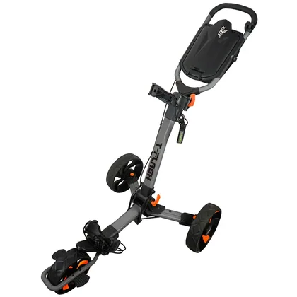 AXGLO 2026 TRILITE T-FLASH GOLF TROLLEY - GREY / ORANGE