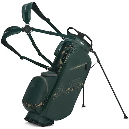 BIG MAX 2026 AQUA EIGHT H STAND BAG - FOREST GREEN / GREEN CAMO +FREE GIFT