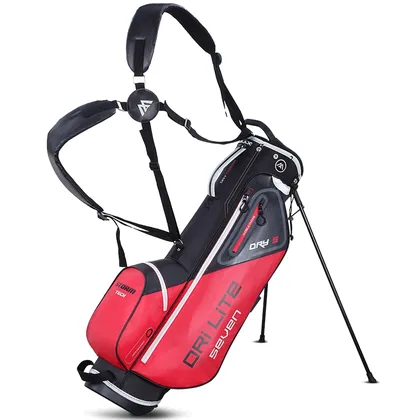 BIG MAX DRILITE SEVEN G GOLF STAND BAG - RED / BLACK