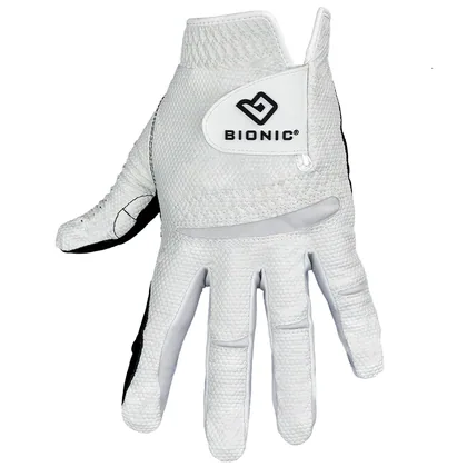 BIONIC RELAX GRIP LEATHER GOLF GLOVE