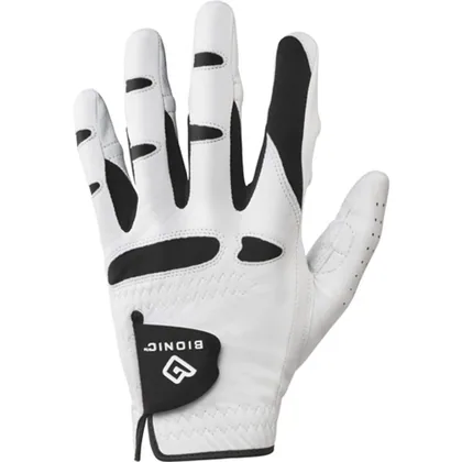 Bionic Stable Grip Golf Glove White (Right Handed Golfer)