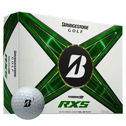 Bridgestone 2025 Tour B RXS Golf Balls White