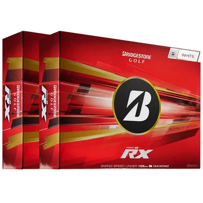 BRIDGESTONE 2026 TOUR B RX GOLF BALLS / DOUBLE DOZEN +FREE 300 TEE BONUS PACK