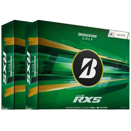 BRIDGESTONE 2026 TOUR B RX GOLF BALLS / DOUBLE DOZEN +FREE 300 TEE BONUS PACK
