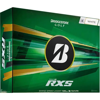 BRIDGESTONE 2026 TOUR B RXS GOLF BALLS - WHITE