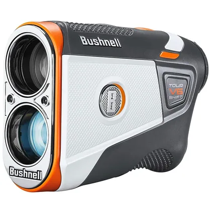 Bushnell Tour V6 Shift Laser Golf Rangefinder White/Black/Orange