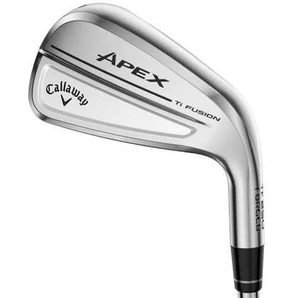 CALLAWAY 2026 APEX TI FUSION 250 PLATED IRONS / STEEL SHAFTS - CUSTOM