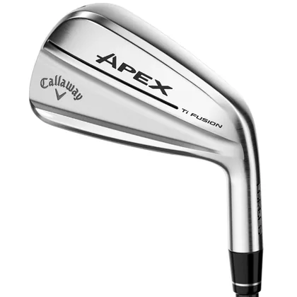 CALLAWAY 2026 APEX TI FUSION PLATED IRONS / STEEL SHAFTS - CUSTOM