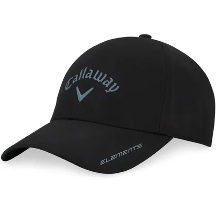 CALLAWAY 2026 HYPER DRY WATERPROOF GOLF CAP - BLACK