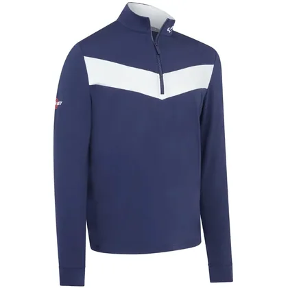 CALLAWAY 2026 ODYSSEY 1/4 ZIP GOLF SWEATER - PEACOAT