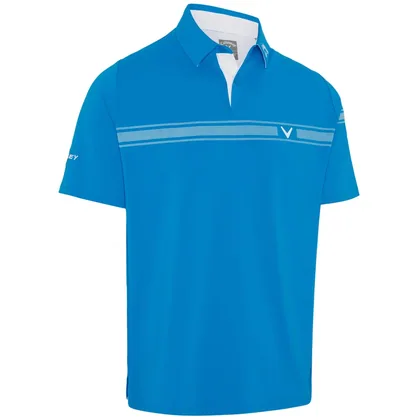 CALLAWAY 2026 ODYSSEY BLOCK GOLF POLO SHIRT - BRILLIANT BLUE