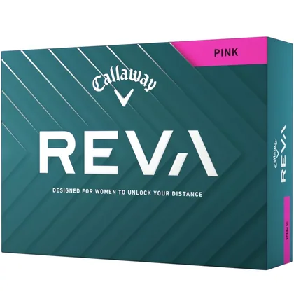 CALLAWAY 2026 REVA GOLF BALLS - PINK