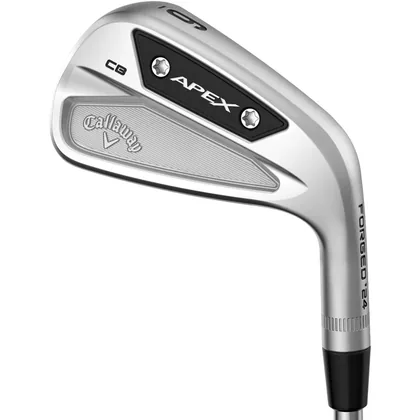 CALLAWAY APEX CB 24 INDIVIDUAL IRONS / STEEL SHAFTS