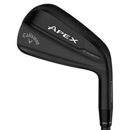 Callaway Apex Ti Fusion Golf Irons Steel Shafts Left Handed (Custom Fit)