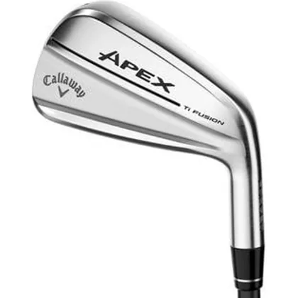 Callaway Apex Ti Fusion Plated Golf Irons - Steel